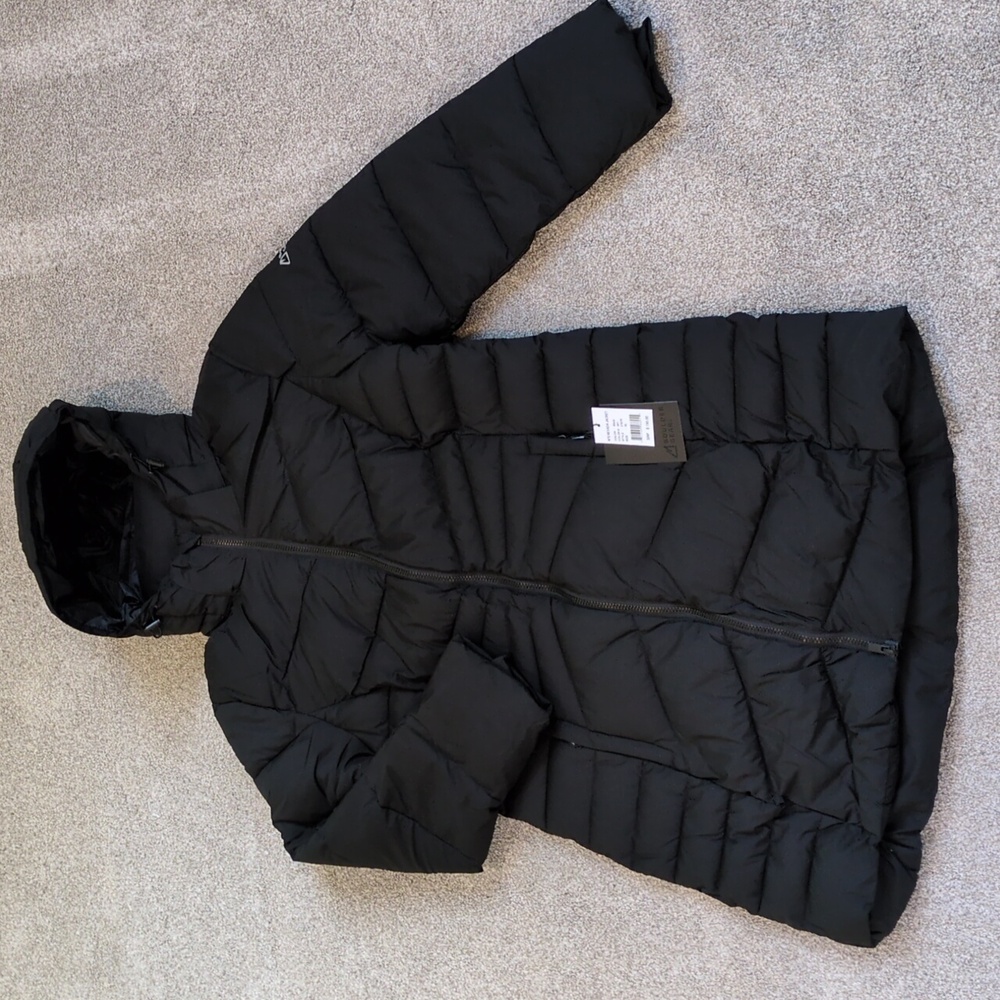 NWT Women's Boulder Black NEVADA Gear puffy quilted Jacket Size XL 😍 ADORABLE😍
